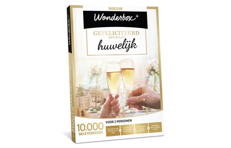 Wonderbox Gefeliciteerd met jullie huwelijk