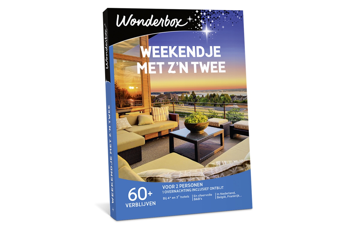 Wonderbox WEEKENDJE MET ZN TWEE