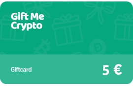 Gift Me Crypto (GMC) €5 Giftcard