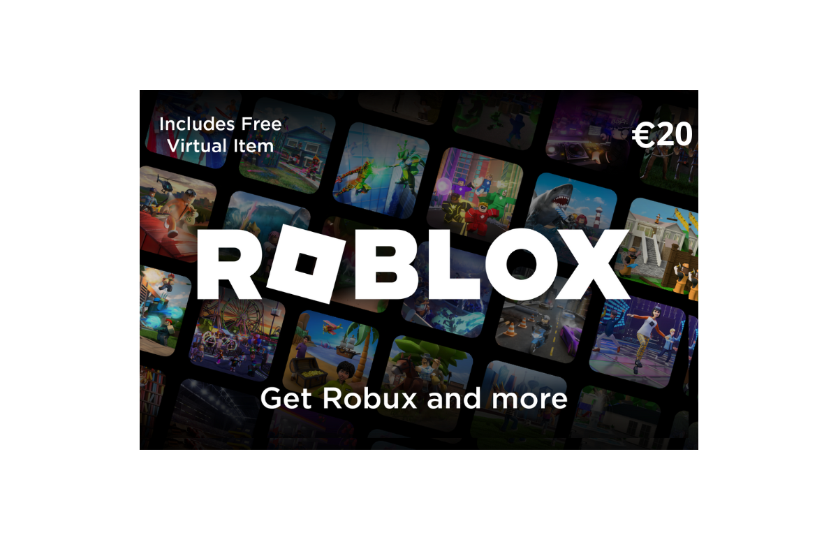 Roblox Gift Card Digital Code 20 EUR NL