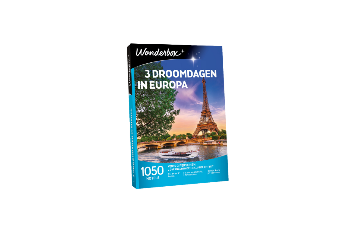 Wonderbox 3 Droomdagen in Europa