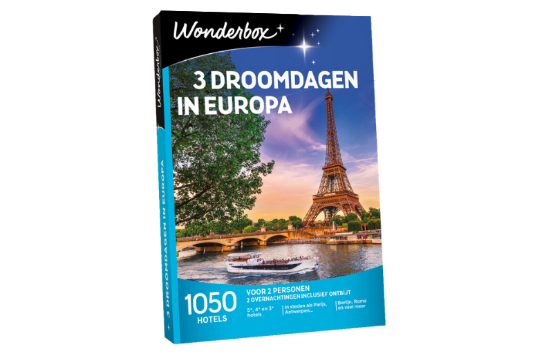 Wonderbox 3 Droomdagen in Europa