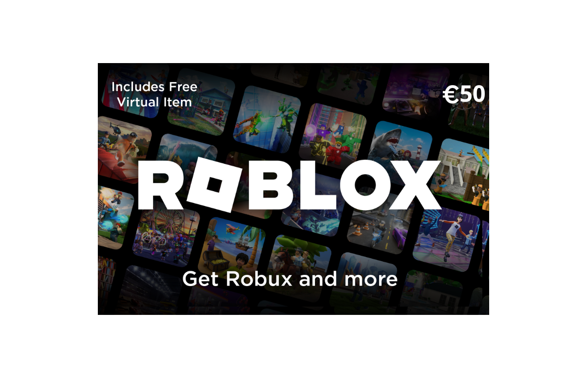 Roblox Gift Card Digital Code 50 EUR NL