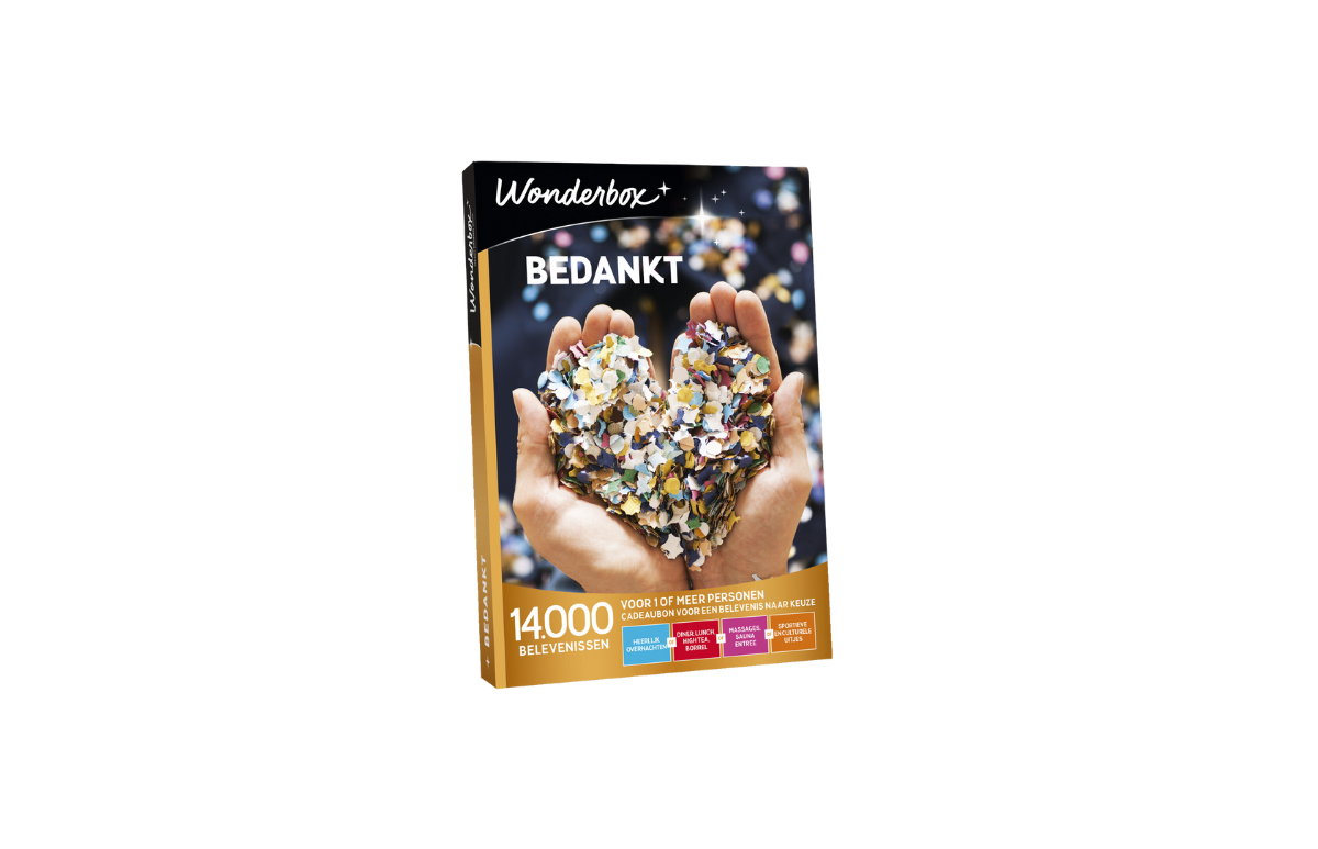 Wonderbox Bedankt!