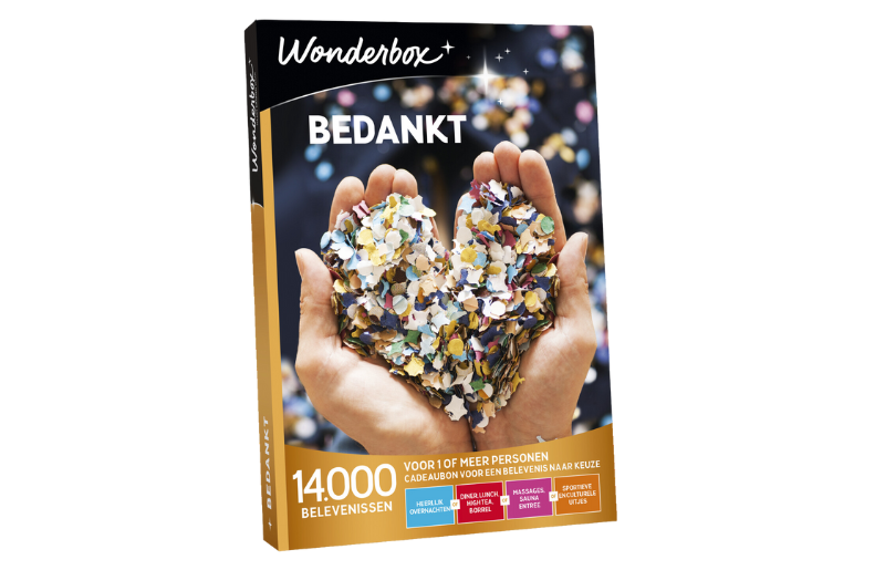 Wonderbox Bedankt!