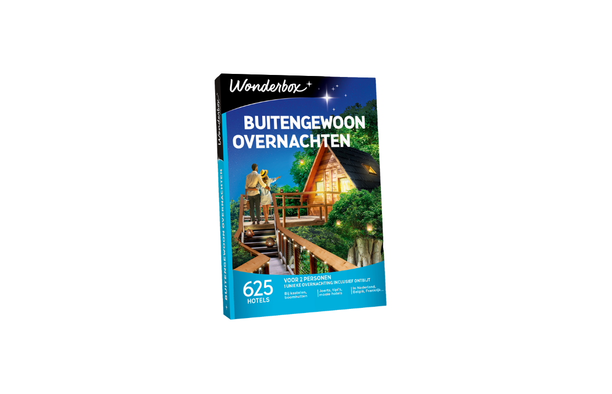 Wonderbox BUITENGEWOON OVERNACHTEN