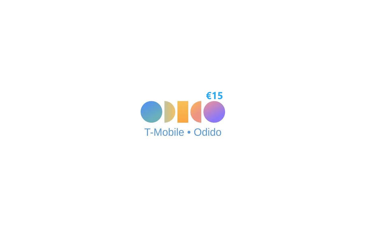 Odido €15 (T-mobile €15)