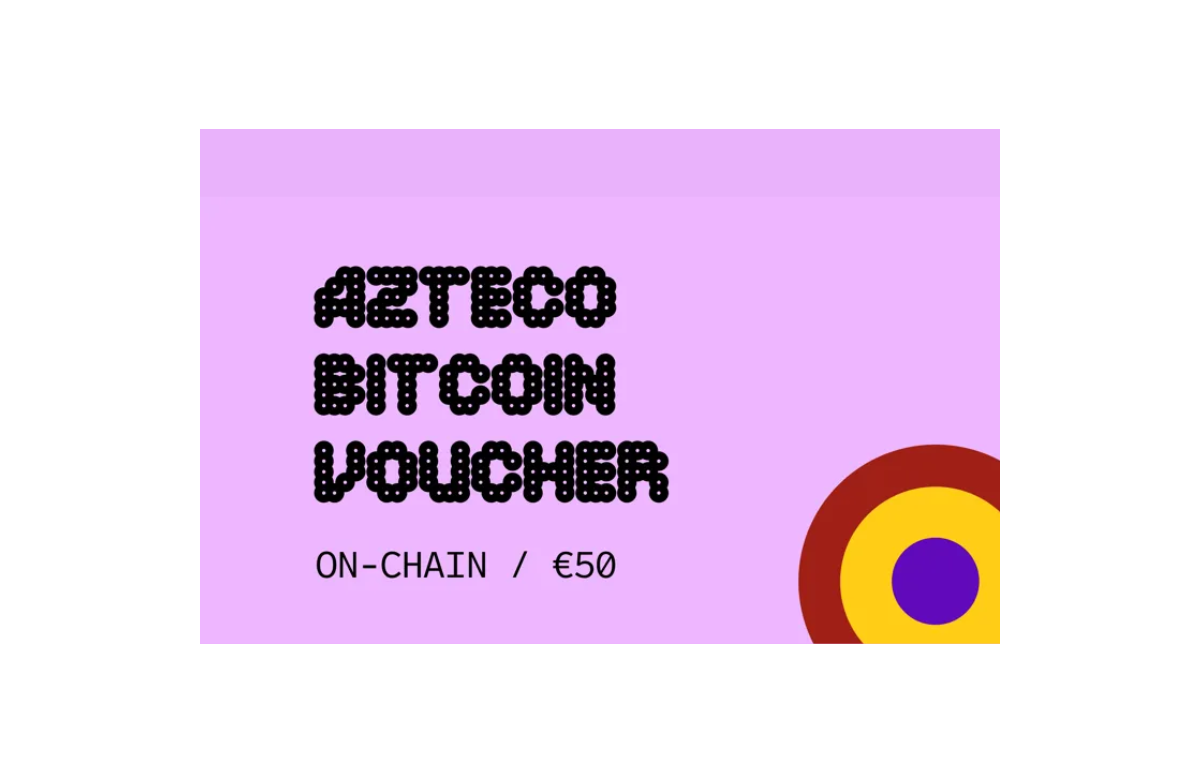 Azteco Bitcoin 50 USD Voucher (On-Chain)