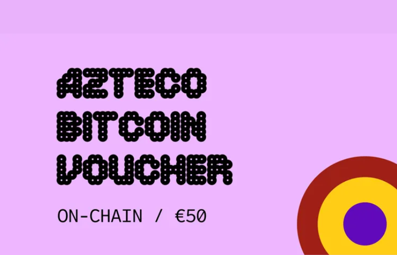 Azteco Bitcoin 50 USD Voucher (On-Chain)