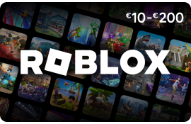 Roblox e- Gift Card 10 - 200 EUR NL