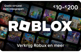 Digitale Roblox-cadeaubon 10-200EUR