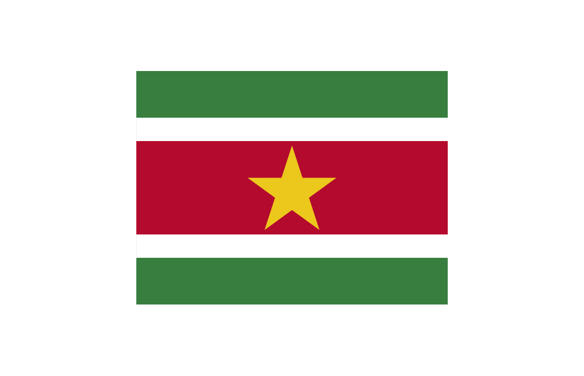 Suriname -  2GB/ 15 Days